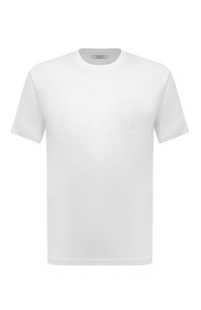 Мужская хлопковая футболка  STEFANO RICCI, арт. MNH4103000/TE0001