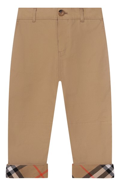 Хлопковые брюки BURBERRY, арт. 8121240