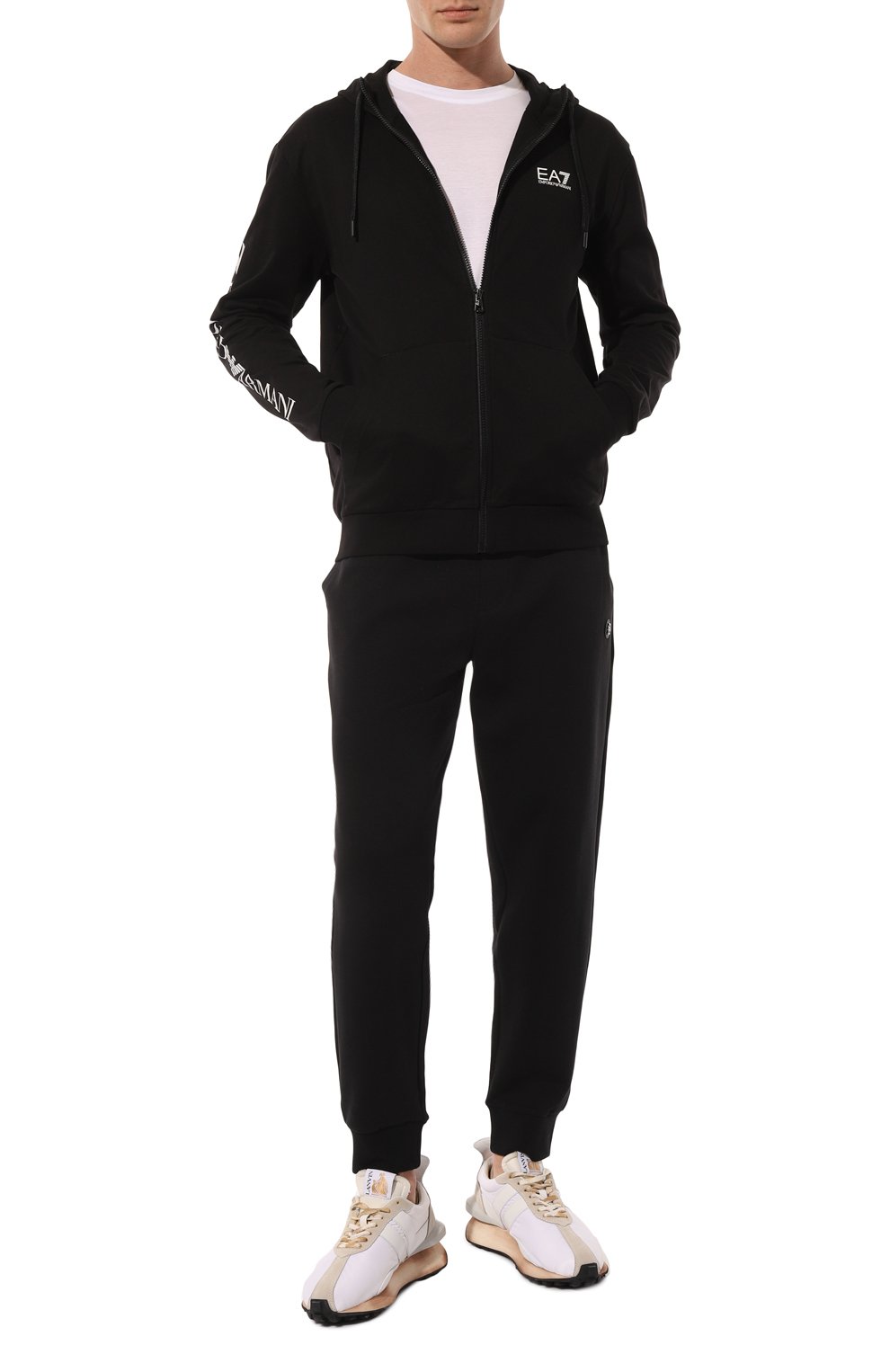 Хлопковая толстовка EA7, арт. 8NPM13/PJ05Z, фото 2