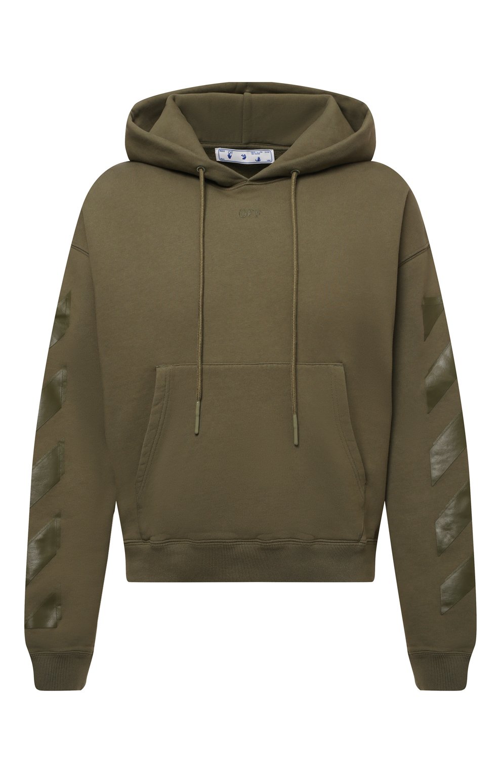 Хлопковое худи OFF-WHITE, арт. 0MBB037F21FLE007, фото 1