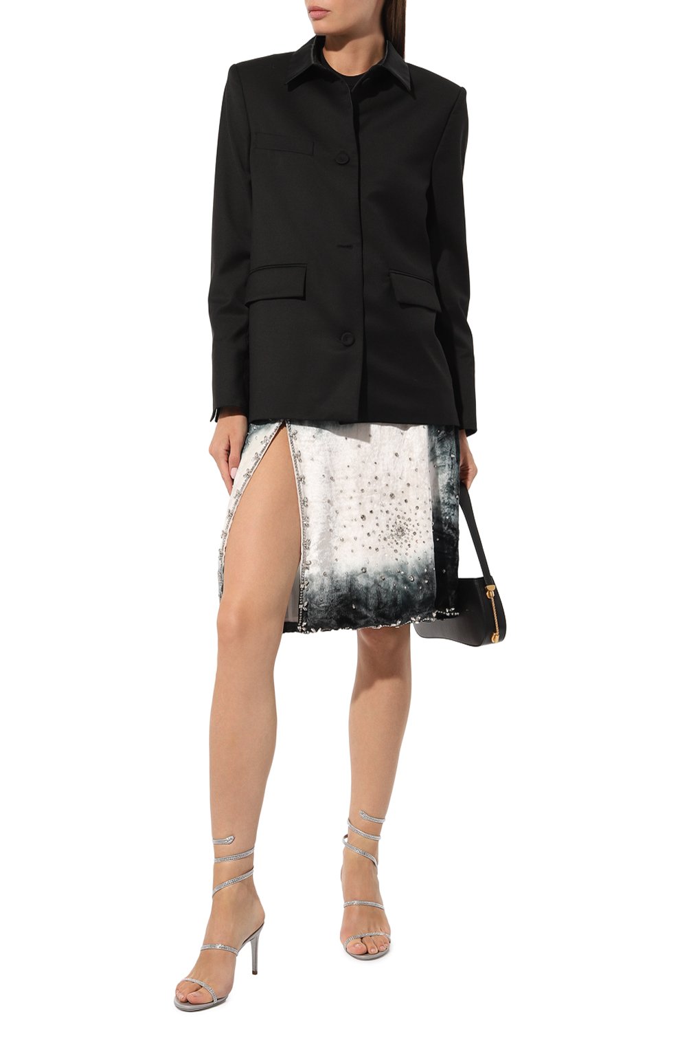 Кожаные босоножки cleo RENE CAOVILLA, арт. C10311-080/R001, фото 2