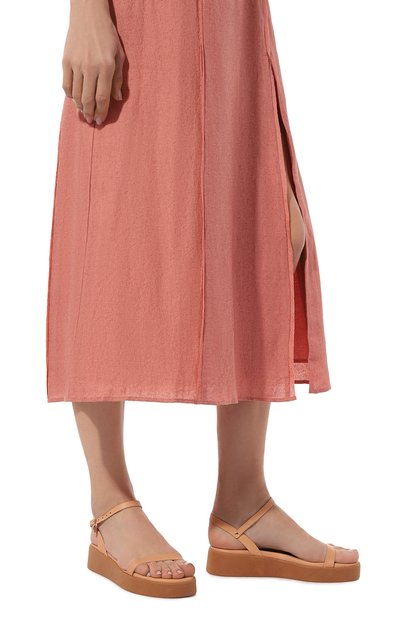 Кожаные сандалии irida ANCIENT GREEK SANDALS бежевого цвета по цене 28200 руб., арт. IRIDA/VACHETTA, фото 3 Кожаные сандалии irida ANCIENT GREEK SANDALS, арт. IRIDA/VACHETTA, фото 3