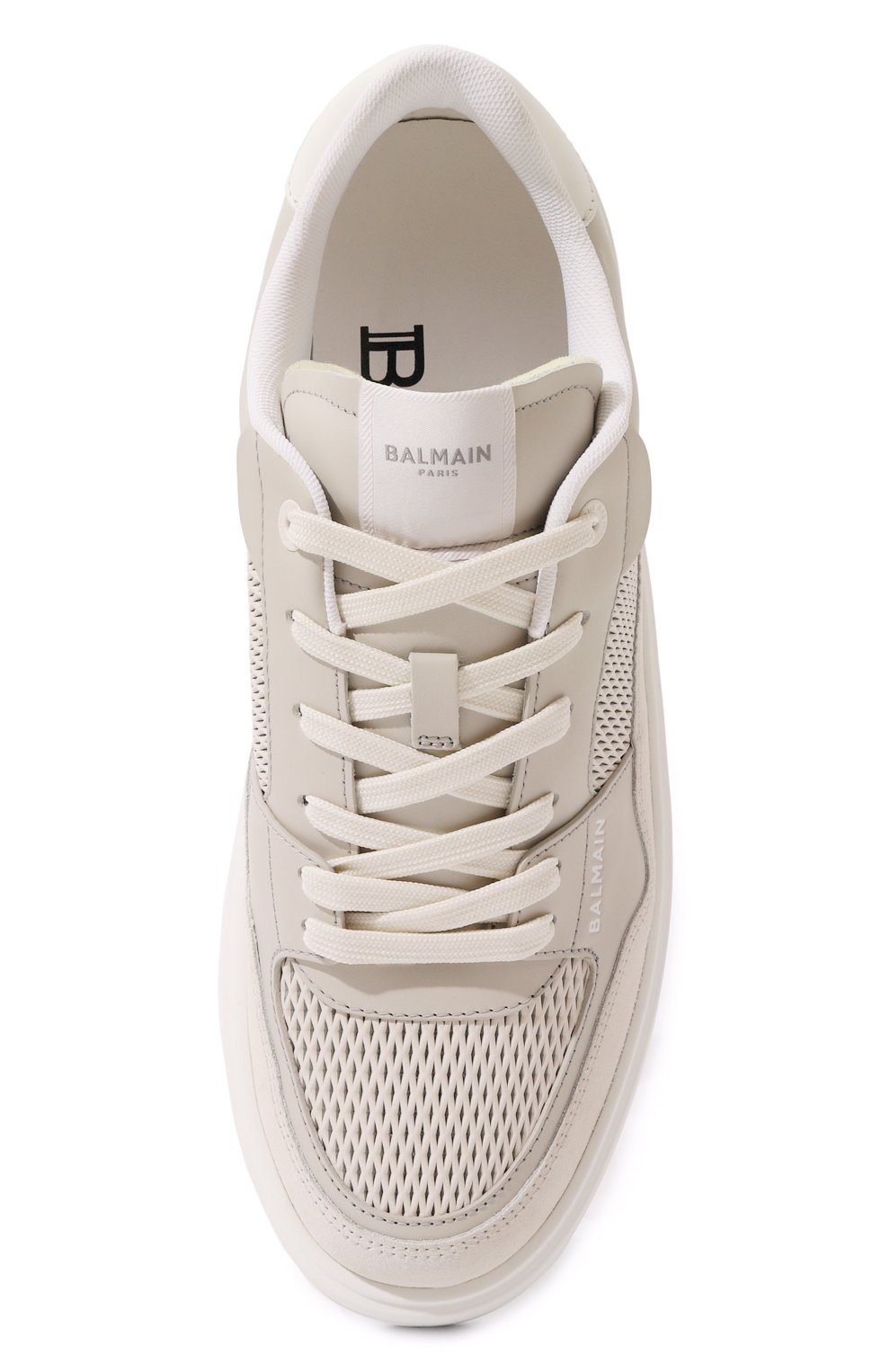 Комбинированные кеды b-court BALMAIN, арт. CM0VI349/LCEC, фото 6