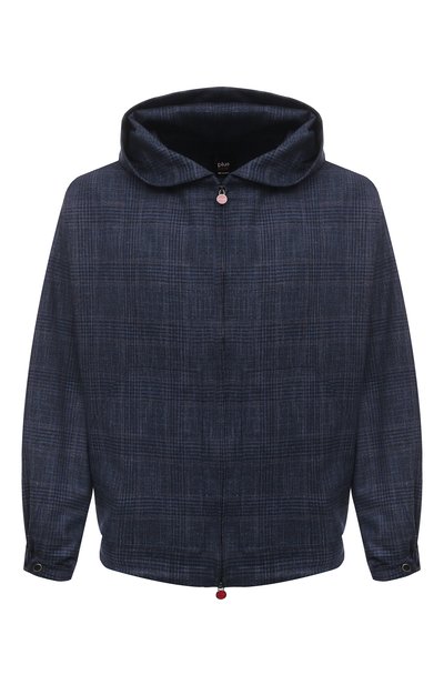 Мужская куртка из шерсти и шелка KITON, арт. UMC015K0143C03