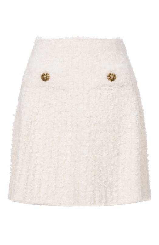 Юбка Balmain GF0LBB49/KJ89 Кремовый GF0LBB49/KJ89