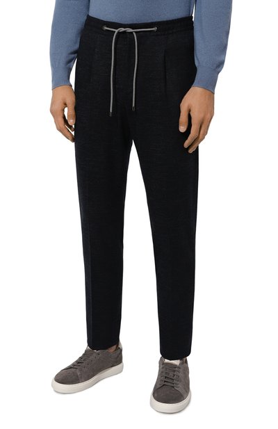 Шерстяные брюки CORNELIANI, арт. 944L19-9417800, фото 3