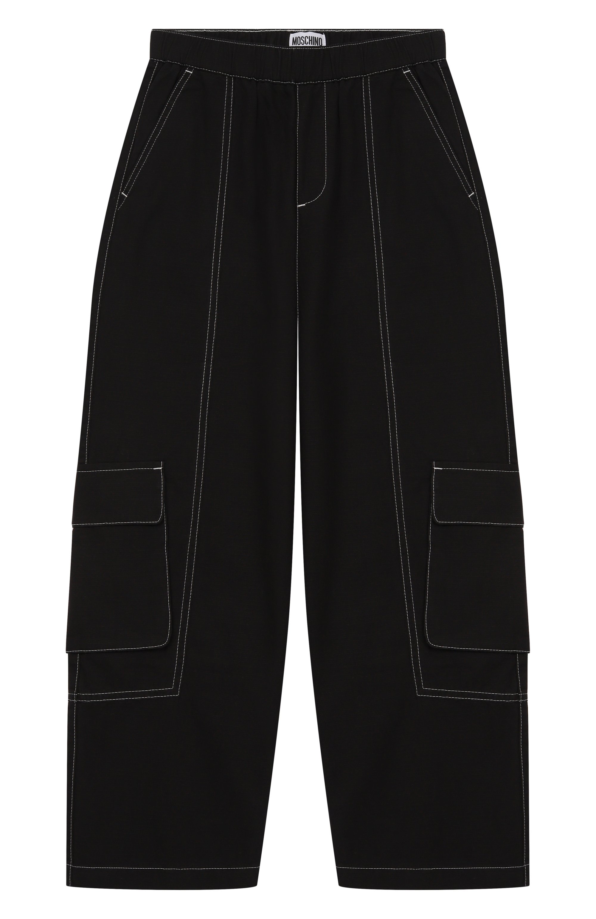 Хлопковые брюки-карго MOSCHINO, арт. HUP08J/LZA24/10-14, фото 1