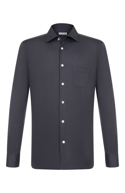 Мужская хлопковая сорочка KITON, арт. UMCNERH0900011