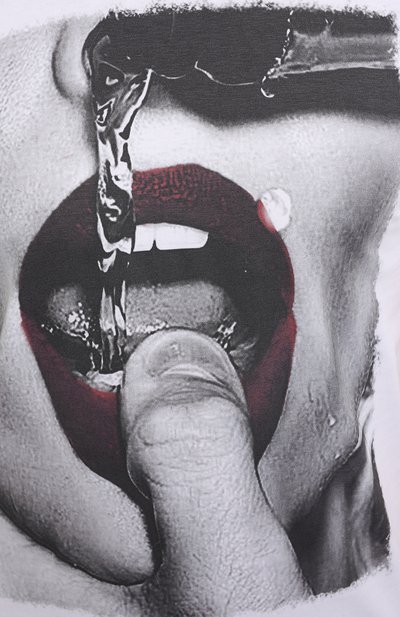 Хлопковая футболка BISIBIGLIO, арт. LU B0C FINGER/RIF (C0TT0NE PESANTE), фото 5