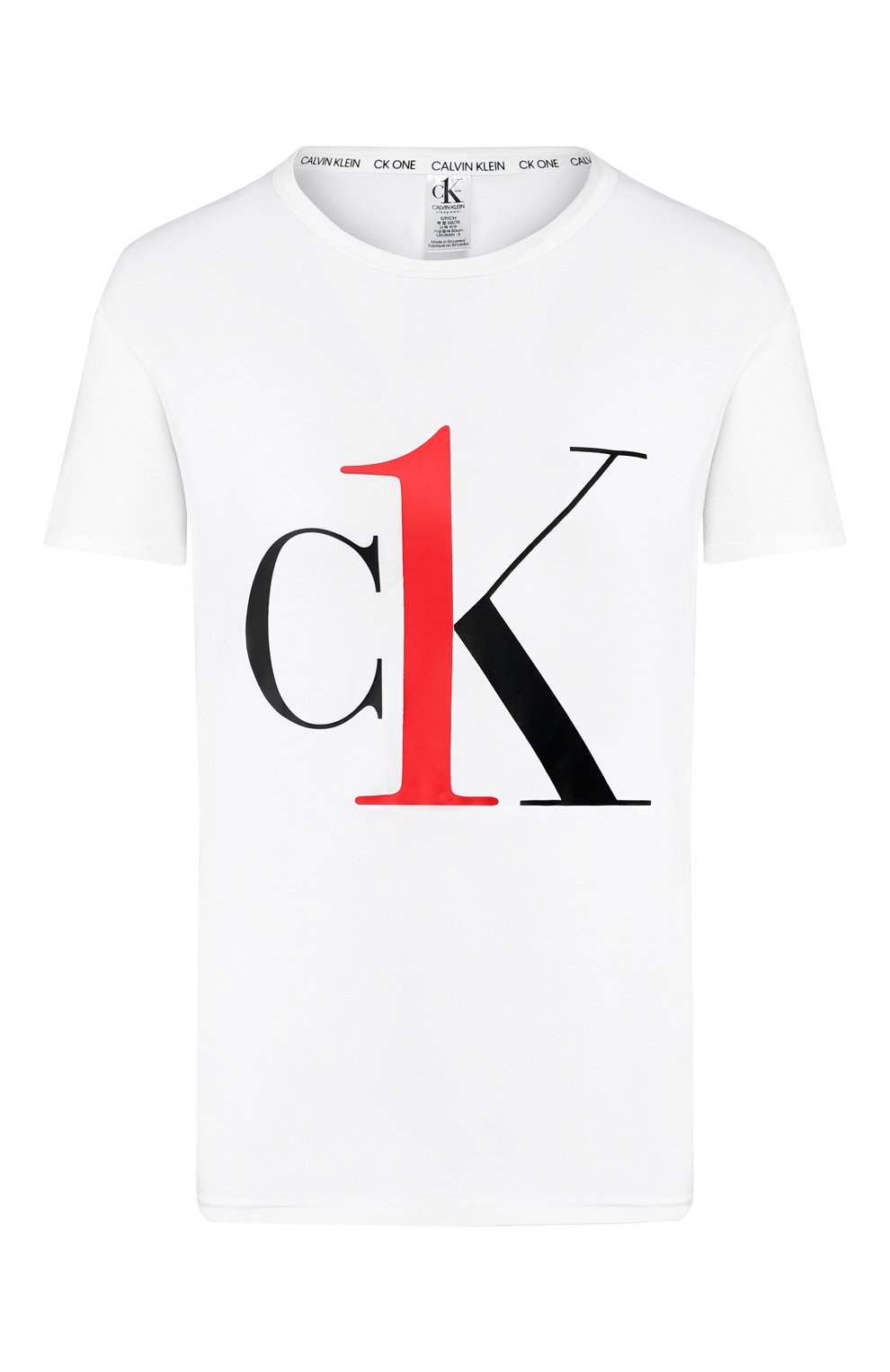 Хлопковая футболка CALVIN KLEIN, арт. QS6436E, фото 1