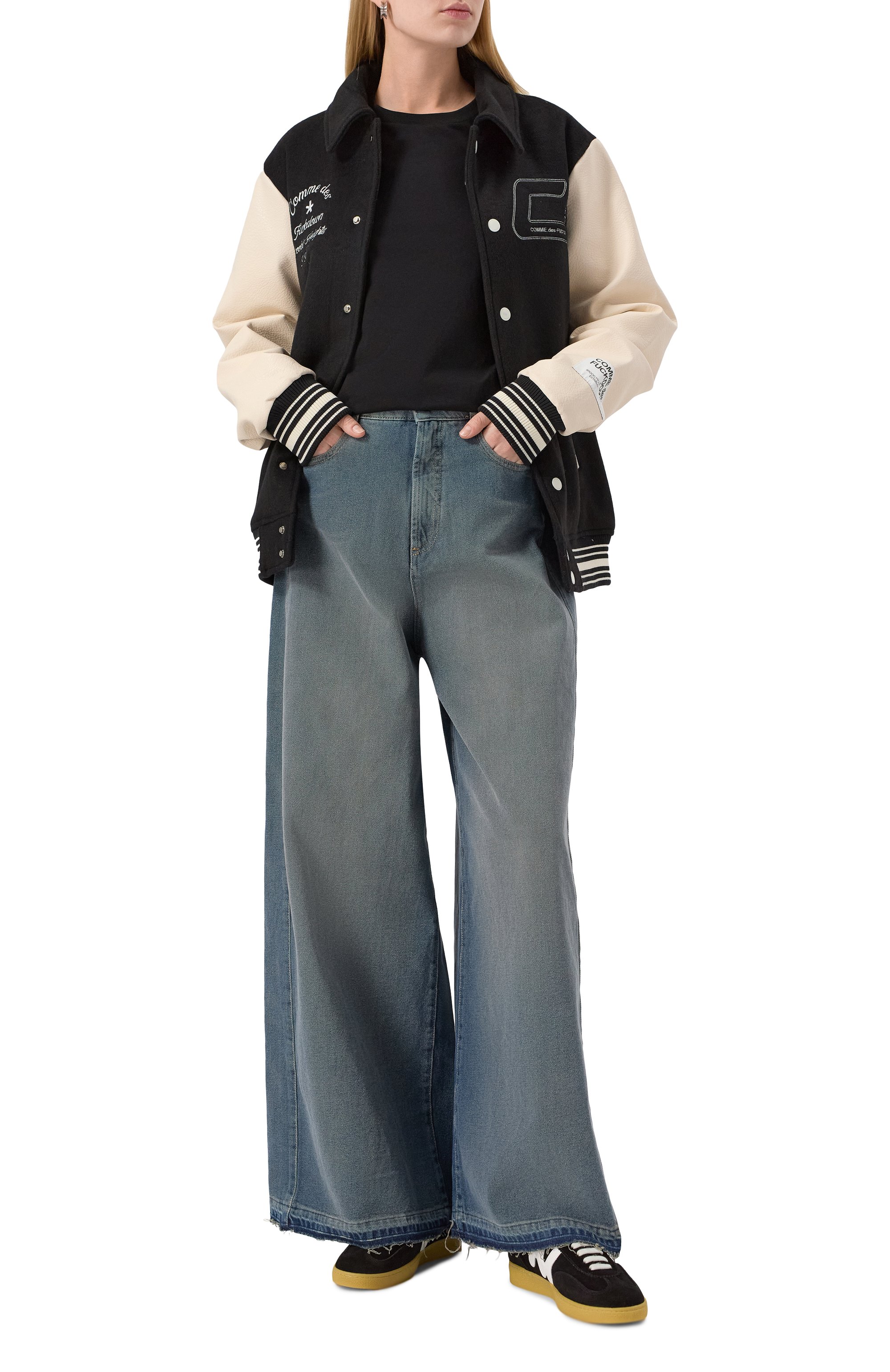 Хлопковая футболка COMME DES FUCKDOWN, арт. CFABW01213, фото 2