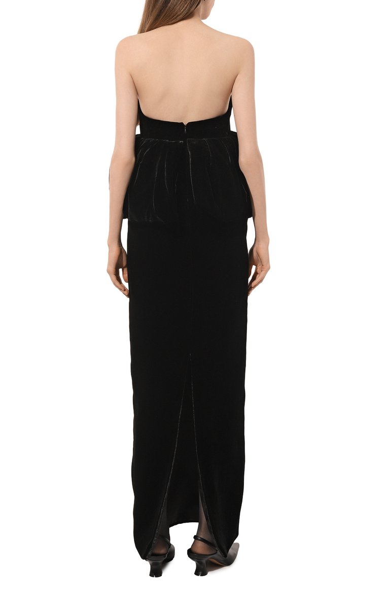 Бархатное платье THE NEW ARRIVALS ILKYAZ OZEL, арт. W24_NA00203010587, фото 4