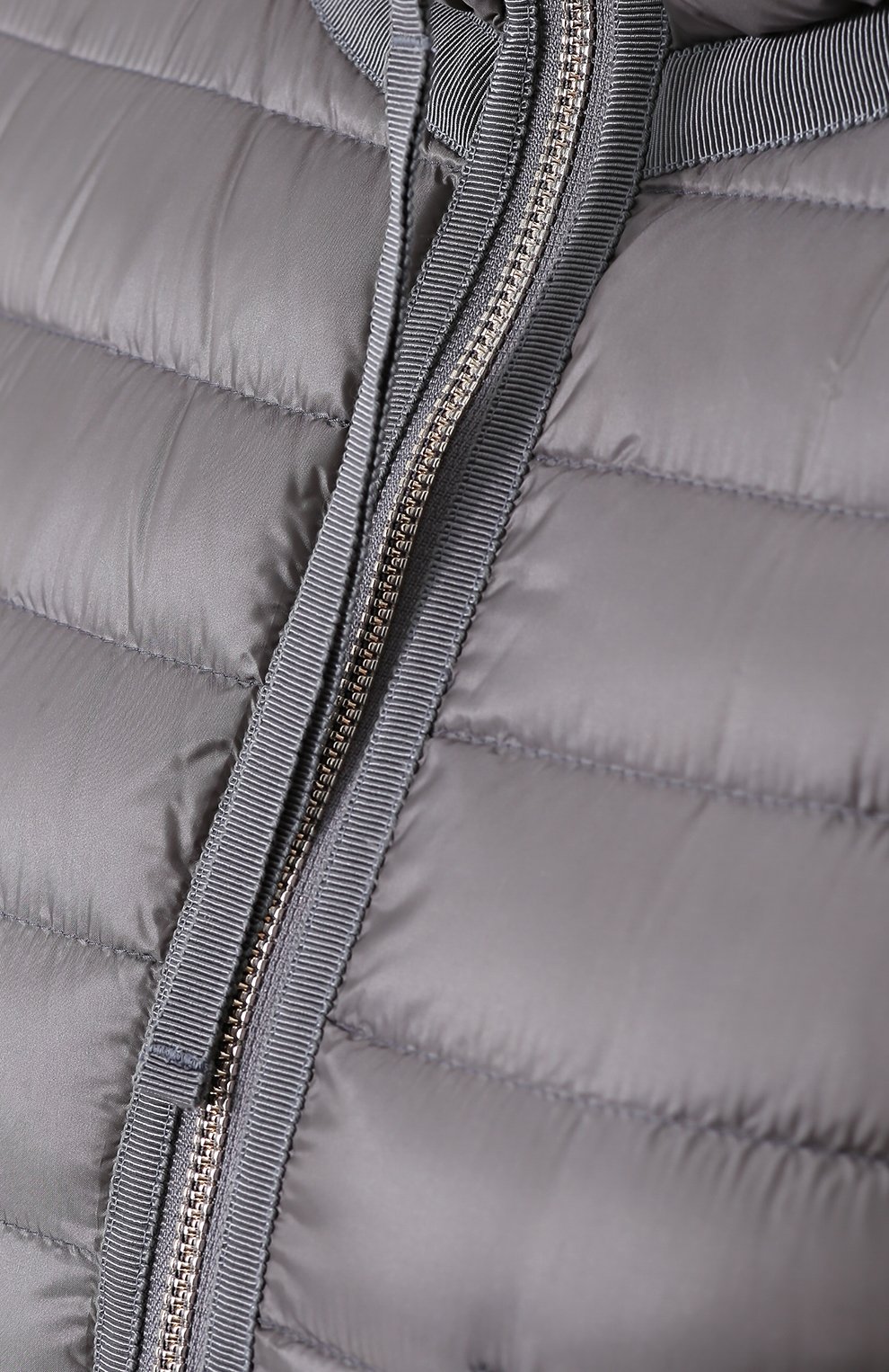Стеганый пуховик на молнии с накладными карманами MONCLER, арт. C1-093-49853-94-53048, фото 5