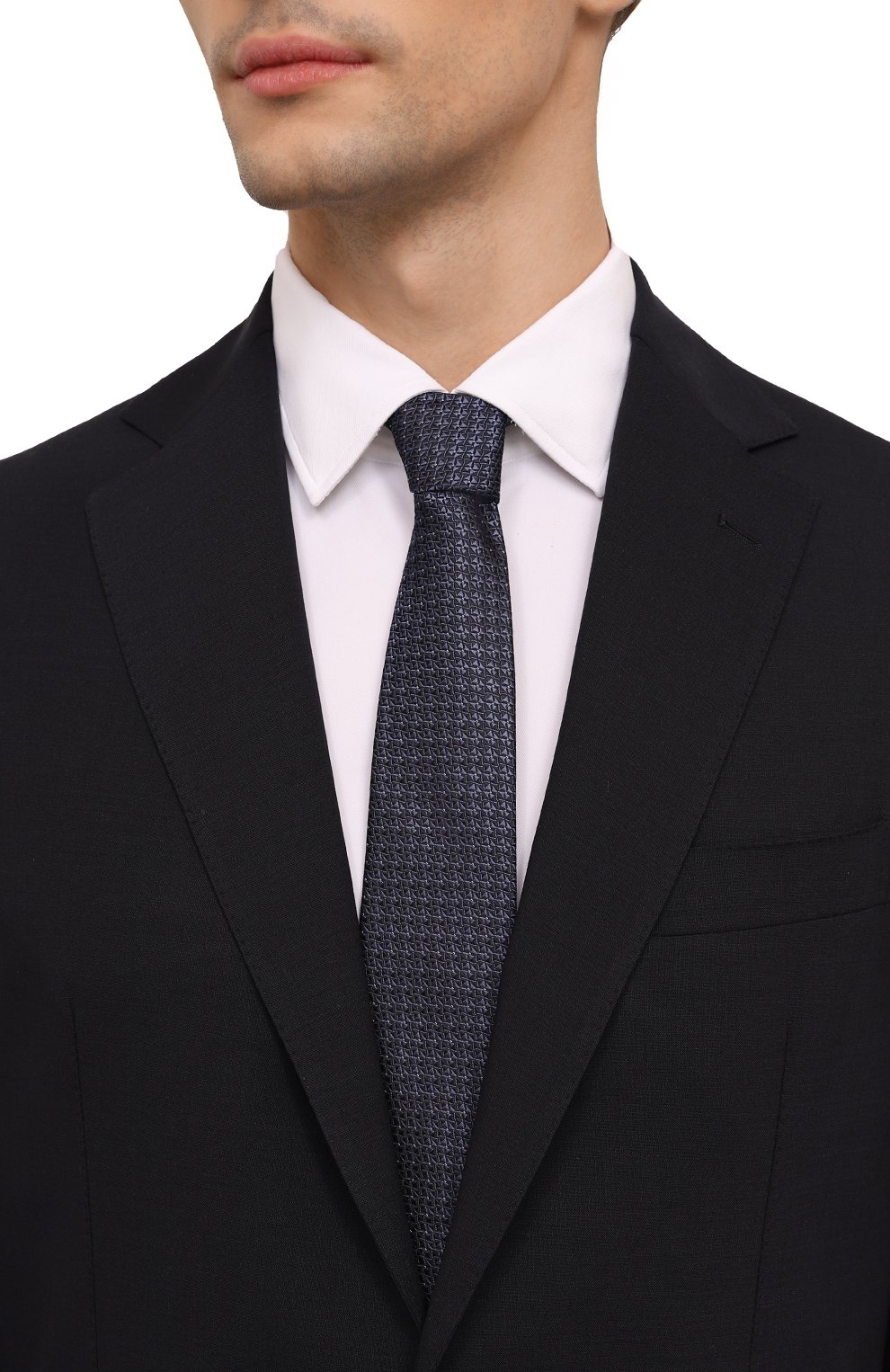 Шелковый галстук CANALI, арт. 18/HJ04135, фото 2