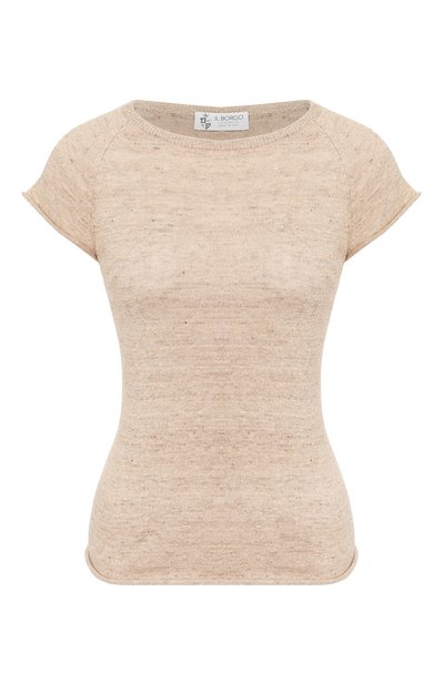 Футболка из смеси льна и хлопка IL BORGO CASHMERE, арт. 55-1044G0, фото 1
