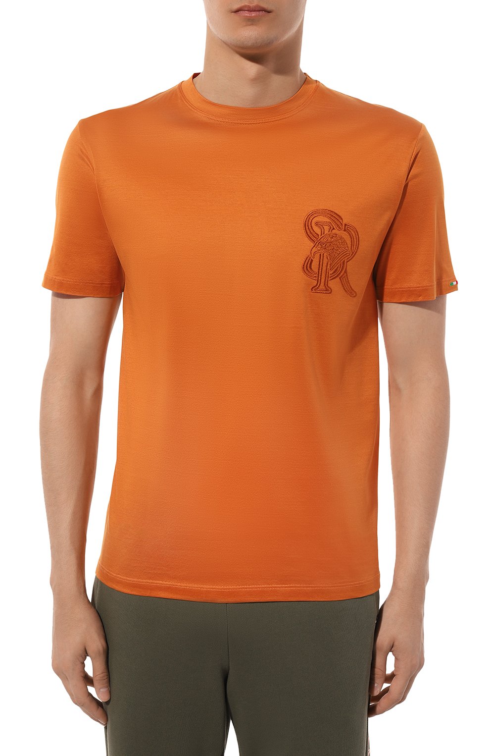 Хлопковая футболка  STEFANO RICCI, арт. MNH4103000/TE0001, фото 3