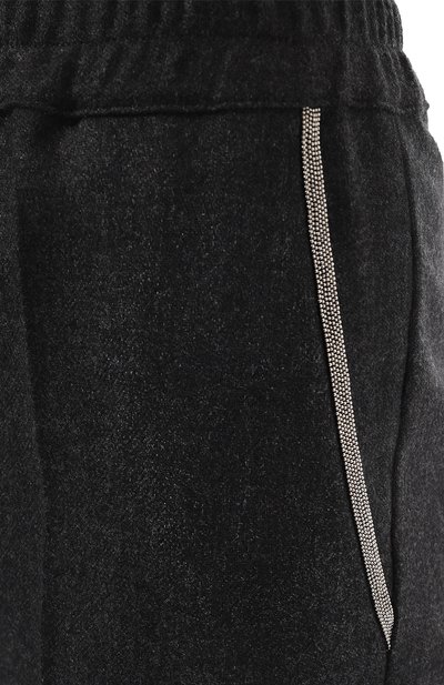 Брюки D.EXTERIOR темно-серого цвета по цене 43850 руб., арт. 57832, фото 5 Брюки D.EXTERIOR, арт. 57832, фото 5