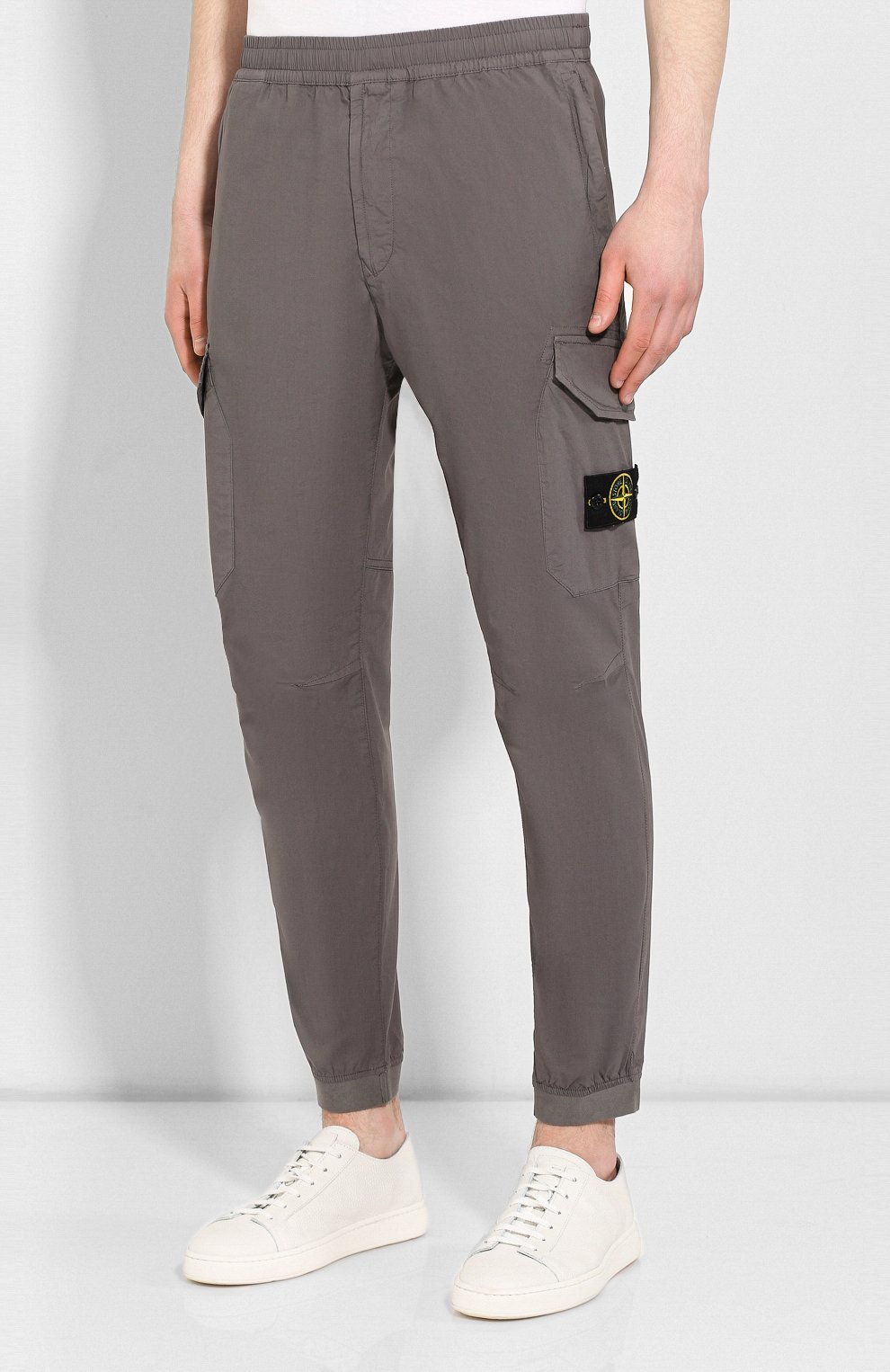 Хлопковые джоггеры STONE ISLAND, арт. 721531403, фото 3