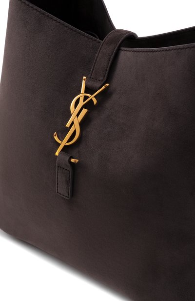 Сумка le 5 à 7 supple small SAINT LAURENT темно-серого цвета по цене 369500 руб., арт. 850533/1U80W, фото 3 Сумка le 5 à 7 supple small SAINT LAURENT, арт. 850533/1U80W, фото 3