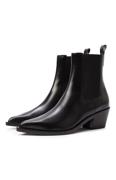 Женские кожаные ботильоны wylie 55 GIANVITO ROSSI, арт. G72901.45CU0.DVDNER0