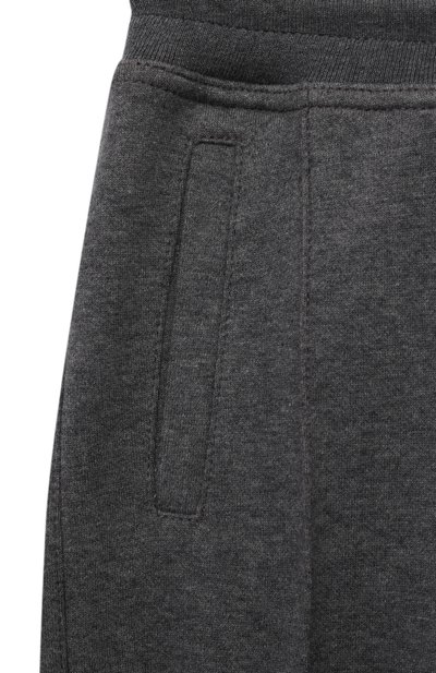 Хлопковые джоггеры BRUNELLO CUCINELLI, арт. BM836E331B, фото 3