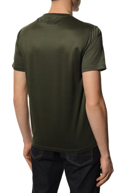 Хлопковая футболка STEFANO RICCI, арт. MNH3102250/TE0001, фото 4