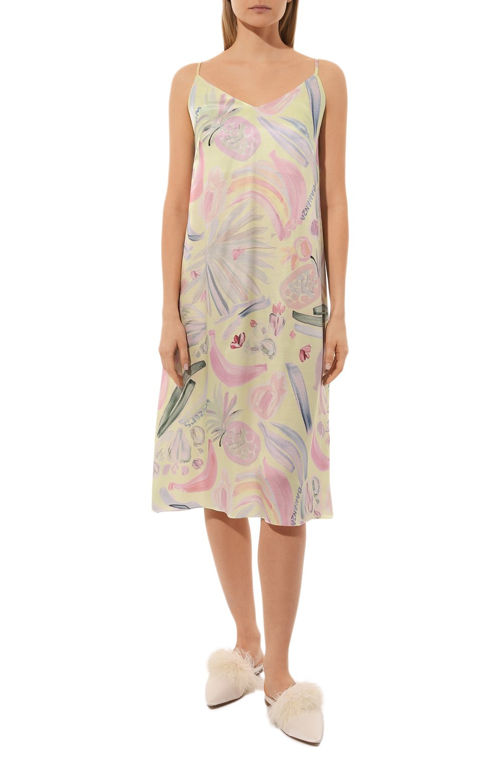 Сорочка из шелка и хлопка ANY WOWZERS, арт. DRS01-BNZY, фото 2