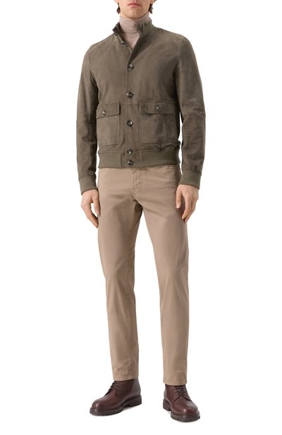 Замшевый бомбер GIMO'S, арт. 5S20.1.000.52, фото 2