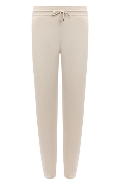 Брюки из кашемира и шелка LORO PIANA кремового цвета по цене 284000 руб., арт. FAL8599, фото 1 Брюки из кашемира и шелка LORO PIANA, арт. FAL8599, фото 1