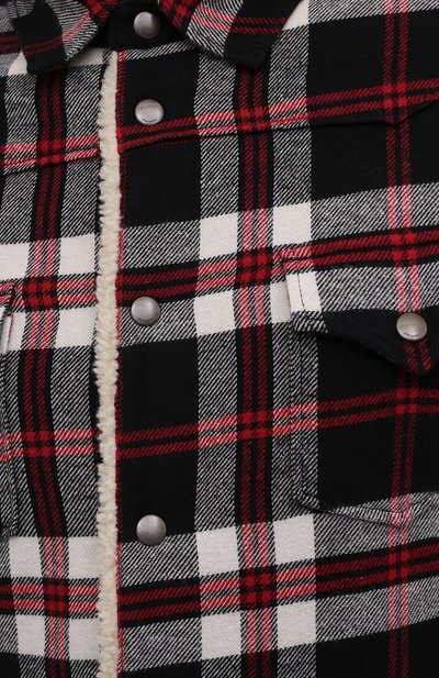 Утепленная куртка-рубашка SAINT LAURENT, арт. 668224/Y28VA, фото 5