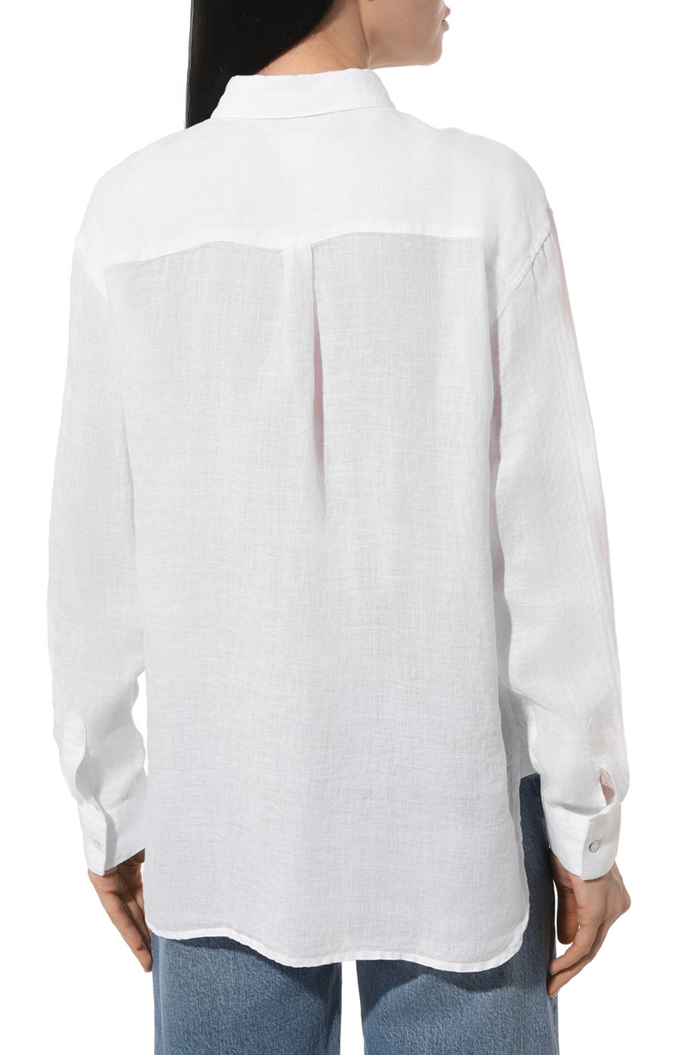 Льняная рубашка 120% LINO, арт. 31ALIW19GE/000B317/000, фото 4