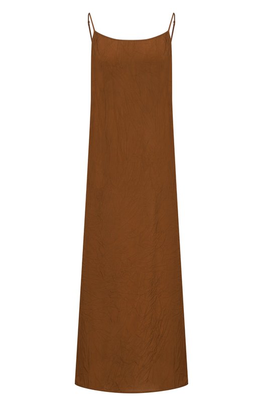 Платье из вискозы Uma Wang S2 M UP5016 Коричневый S2 M UP5016