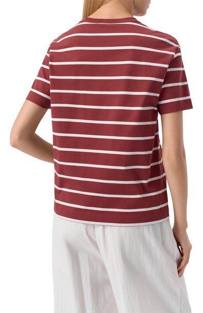 Хлопковая футболка BRUNELLO CUCINELLI, арт. ML908HD400, фото 4