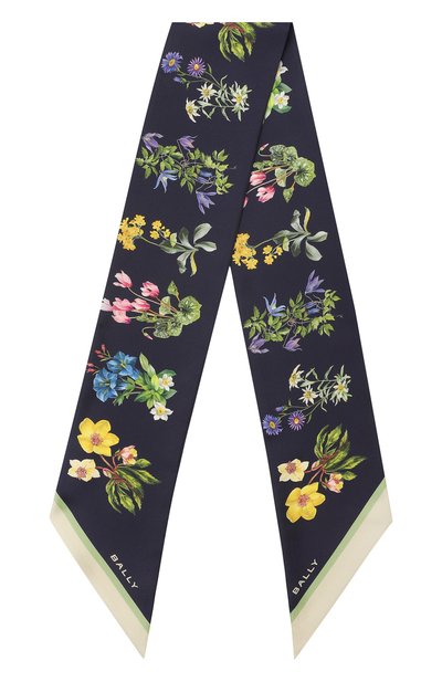 Шелковый шарф-твилли BALLY, арт. WSC03Q/SE151, фото 4