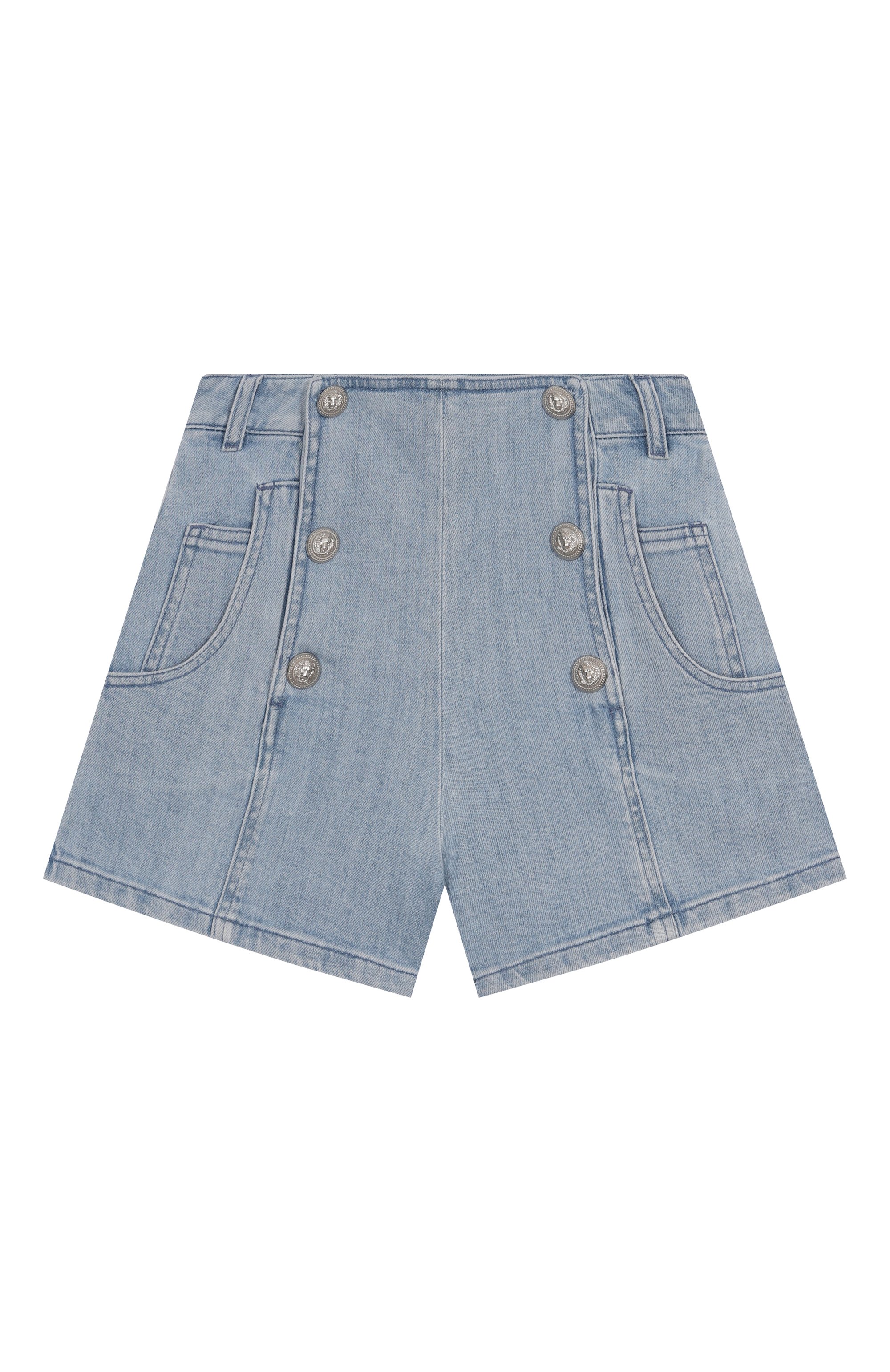 Джинсовые шорты BALMAIN, арт. BW6C49, фото 1