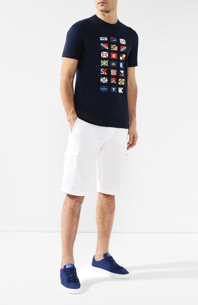 Текстильные кеды HIDE AND JACK, арт. CNVLBLUWHT, фото 2