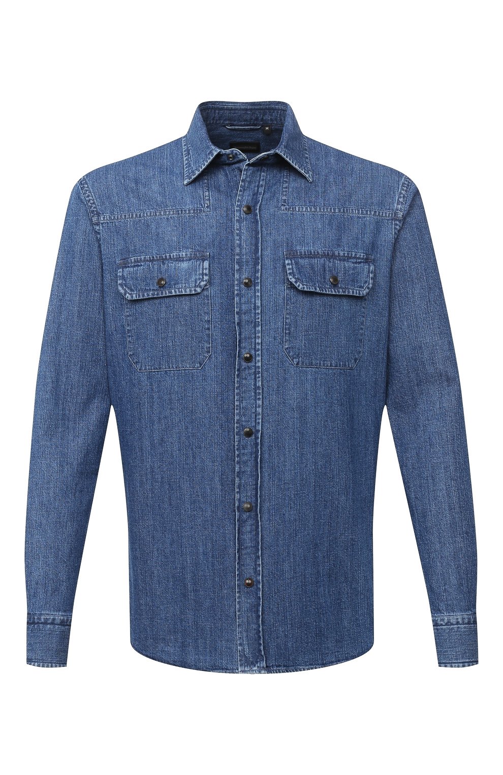Джинсовая рубашка ZEGNA, арт. UVX46/STT3, фото 1