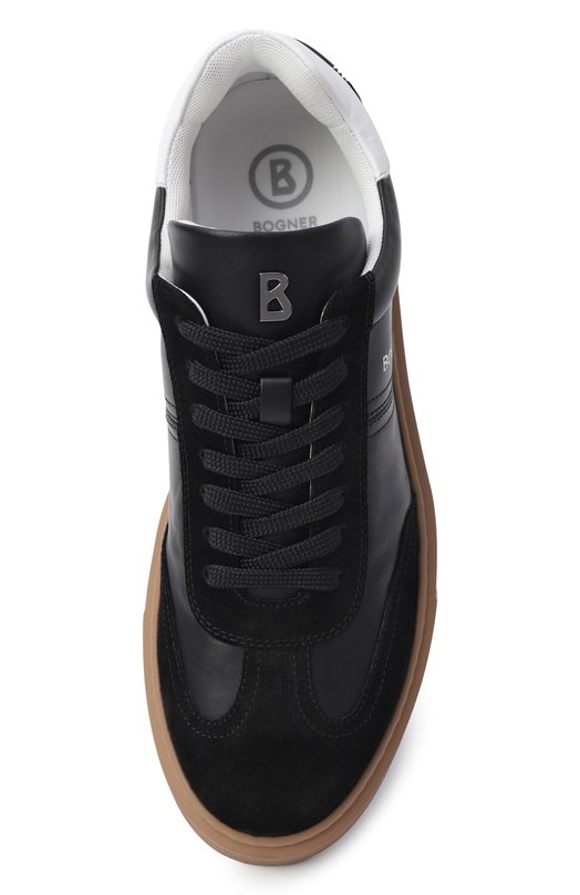 Кожаные кеды Philadelphia Bogner 12620125 Чёрный  12620125 Фото 5