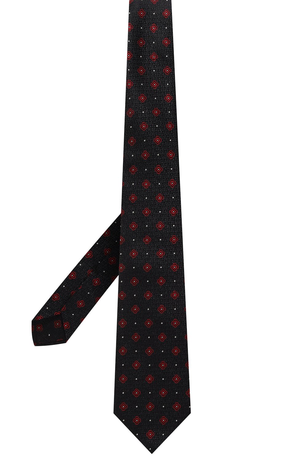 Шелковый галстук KITON, арт. UCRVKPC08H01, фото 3