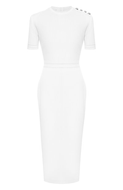 Женское платье из вискозы BALMAIN, арт. TF06581/K107