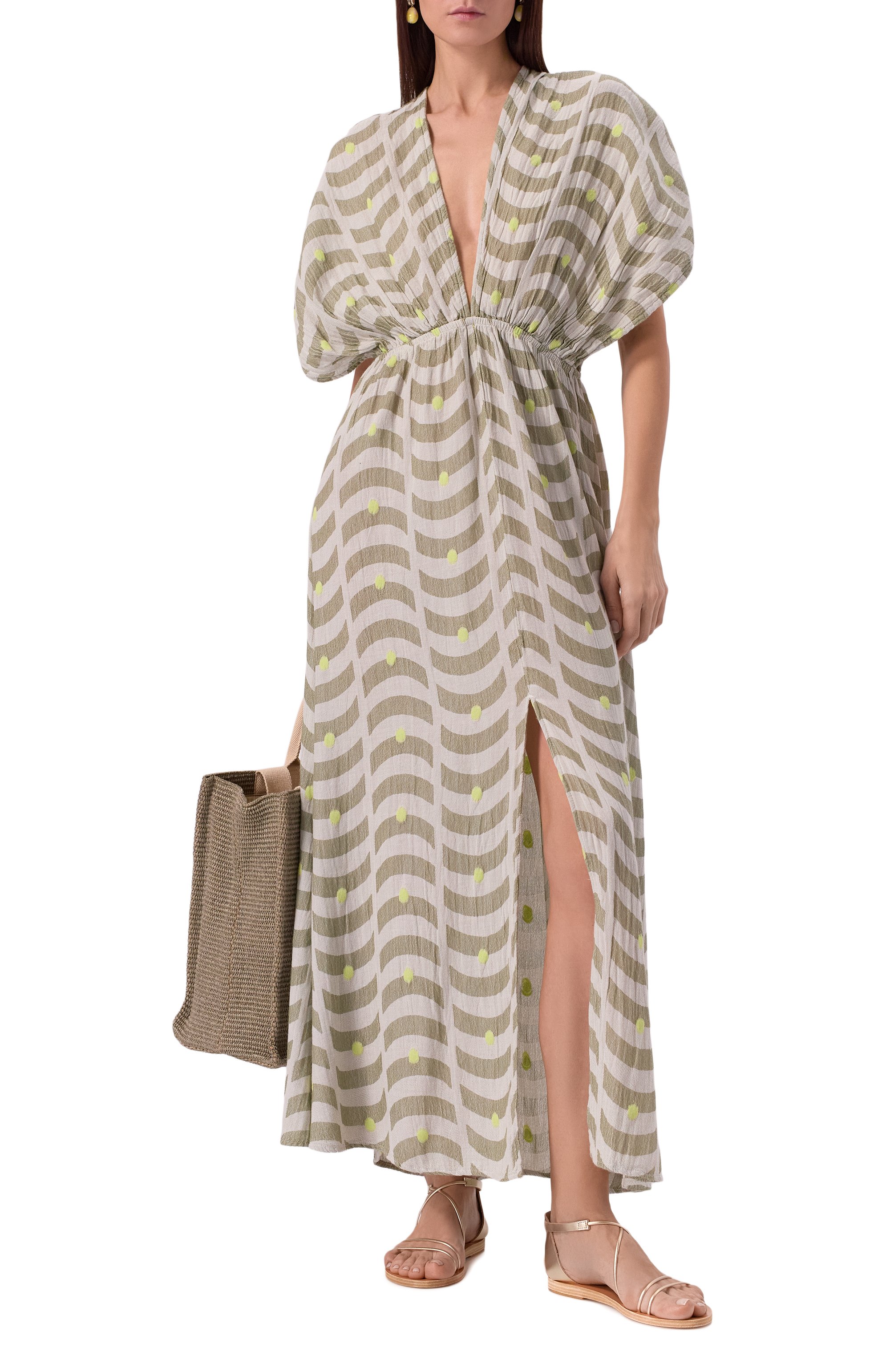 Туника из хлопка и вискозы PEARL&CAVIAR, арт. S25P1015, фото 2