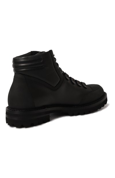 Кожаные ботинки W.GIBBS черного цвета по цене 59950 руб., арт. 0260005/2861, фото 5 Кожаные ботинки W.GIBBS, арт. 0260005/2861, фото 5