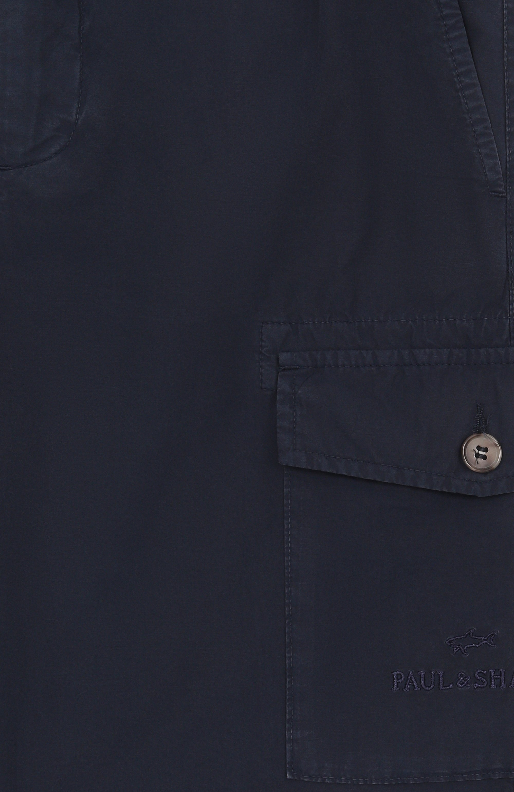 Хлопковые шорты-карго PAUL & SHARK JUNIOR, арт. WUQ002/LLC05/10A-16A, фото 3