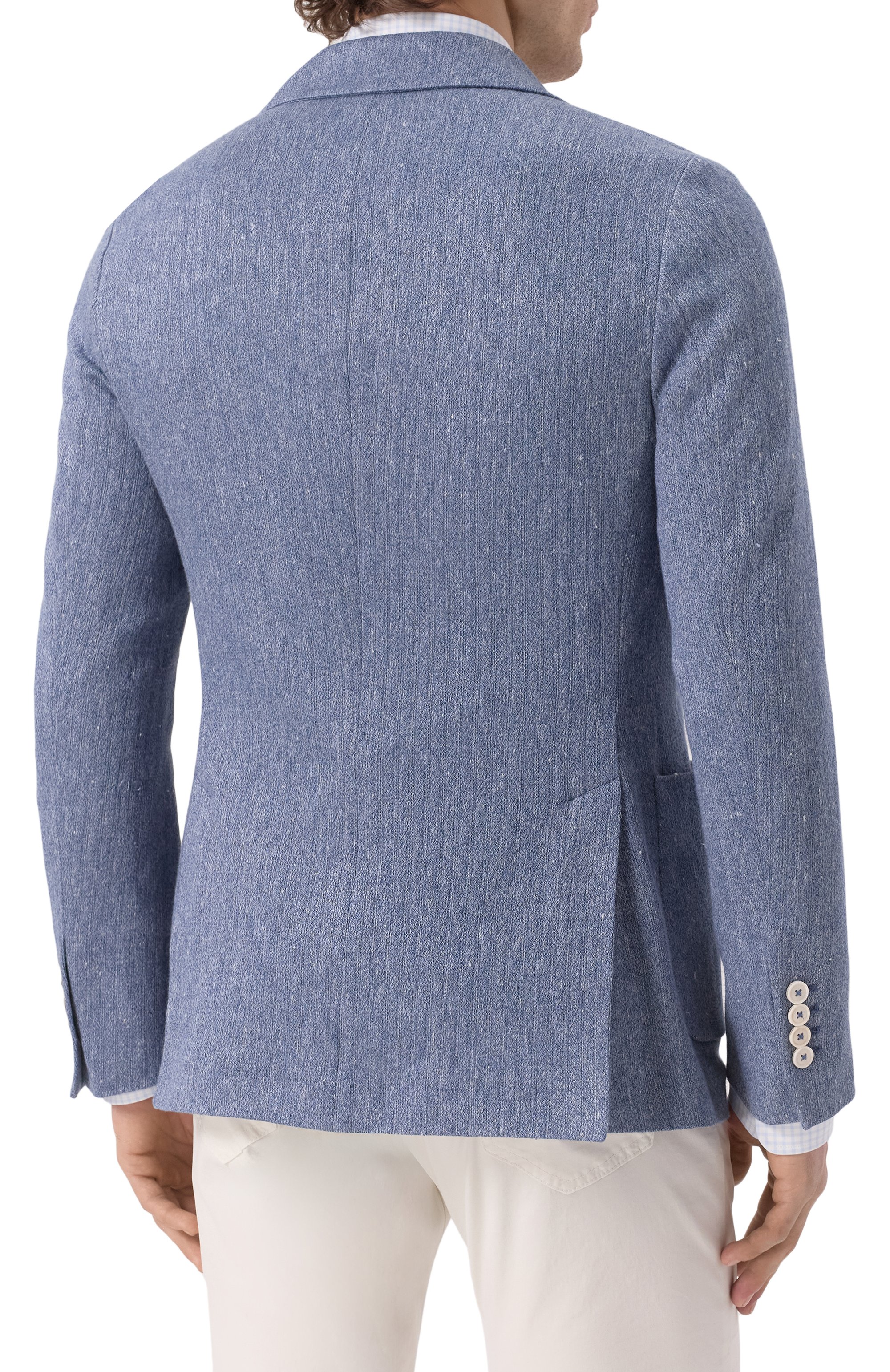 Пиджак изо льна и хлопка CIRCOLO 1901, арт. CN4853, фото 6