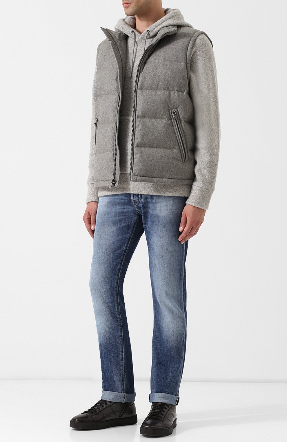 Хлопковое худи из смеси хлопка и шелка RALPH LAUREN, арт. 790703824, фото 2