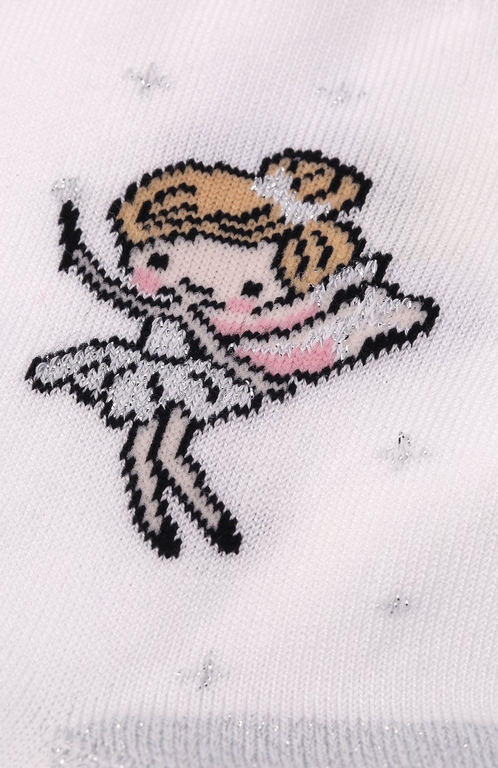 Хлопковые носки LA PERLA белого цвета по цене 2240 руб., арт. 42329/9-12, фото 2 Хлопковые носки LA PERLA, арт. 42329/9-12, фото 2