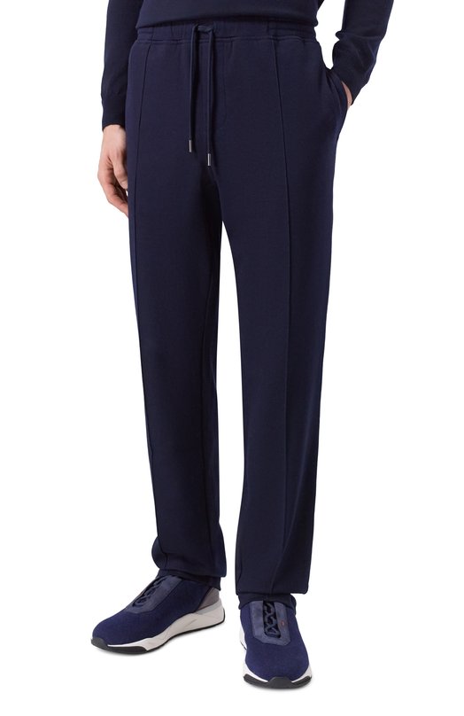 Хлопковые брюки Capobianco 19M702.TS00. Синий  19M702.TS00. Фото 3