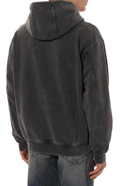 Хлопковое худи CARNE BOLLENTE, арт. SS24H0101, фото 4