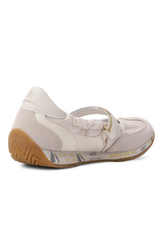 Комбинированные балетки Rina Premiata RINA/VAR 8305 Белый  RINA/VAR 8305 Фото 5