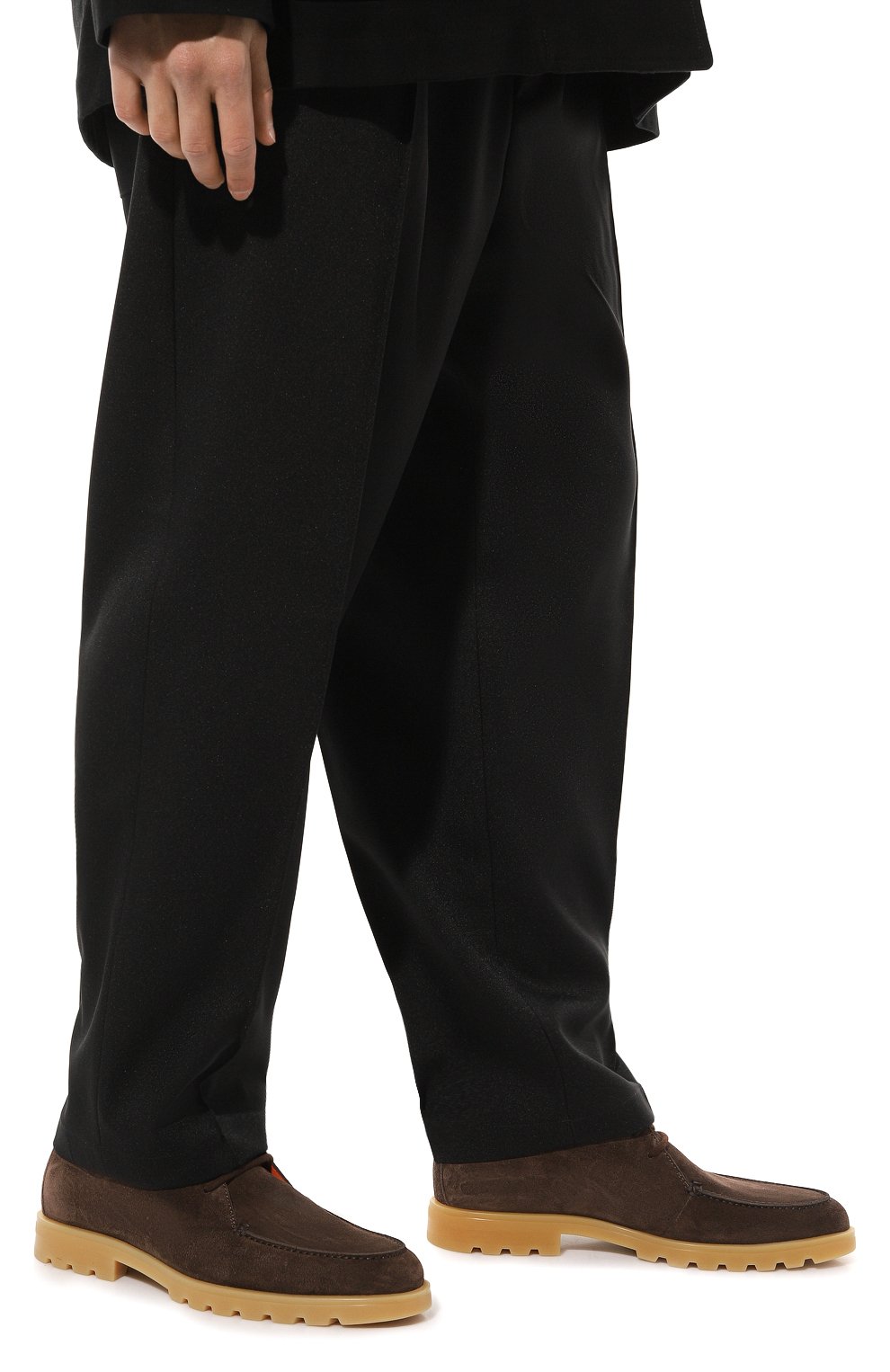 Замшевые ботинки detroit SANTONI, арт. MGDG18609AMBBSU0, фото 3